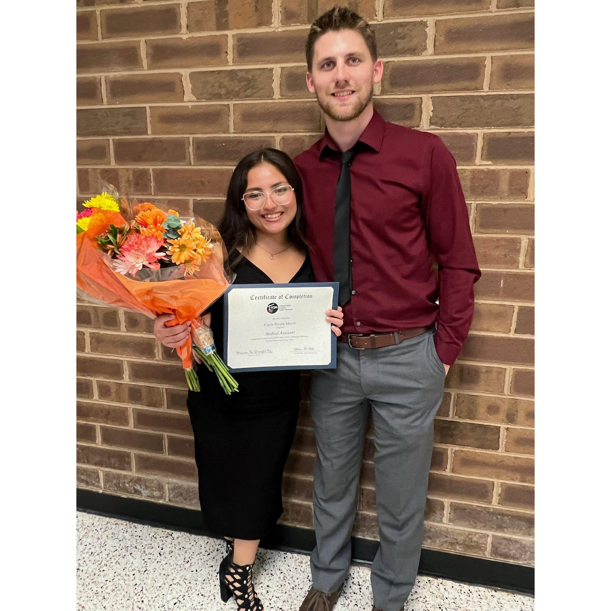 Cayla’s second graduation