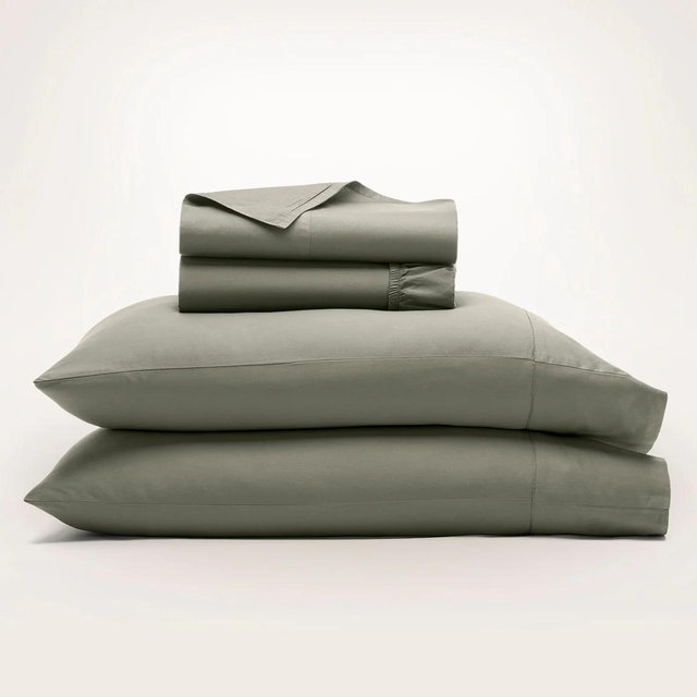 Signature Hemmed Sheet Set - Juniper - Queen