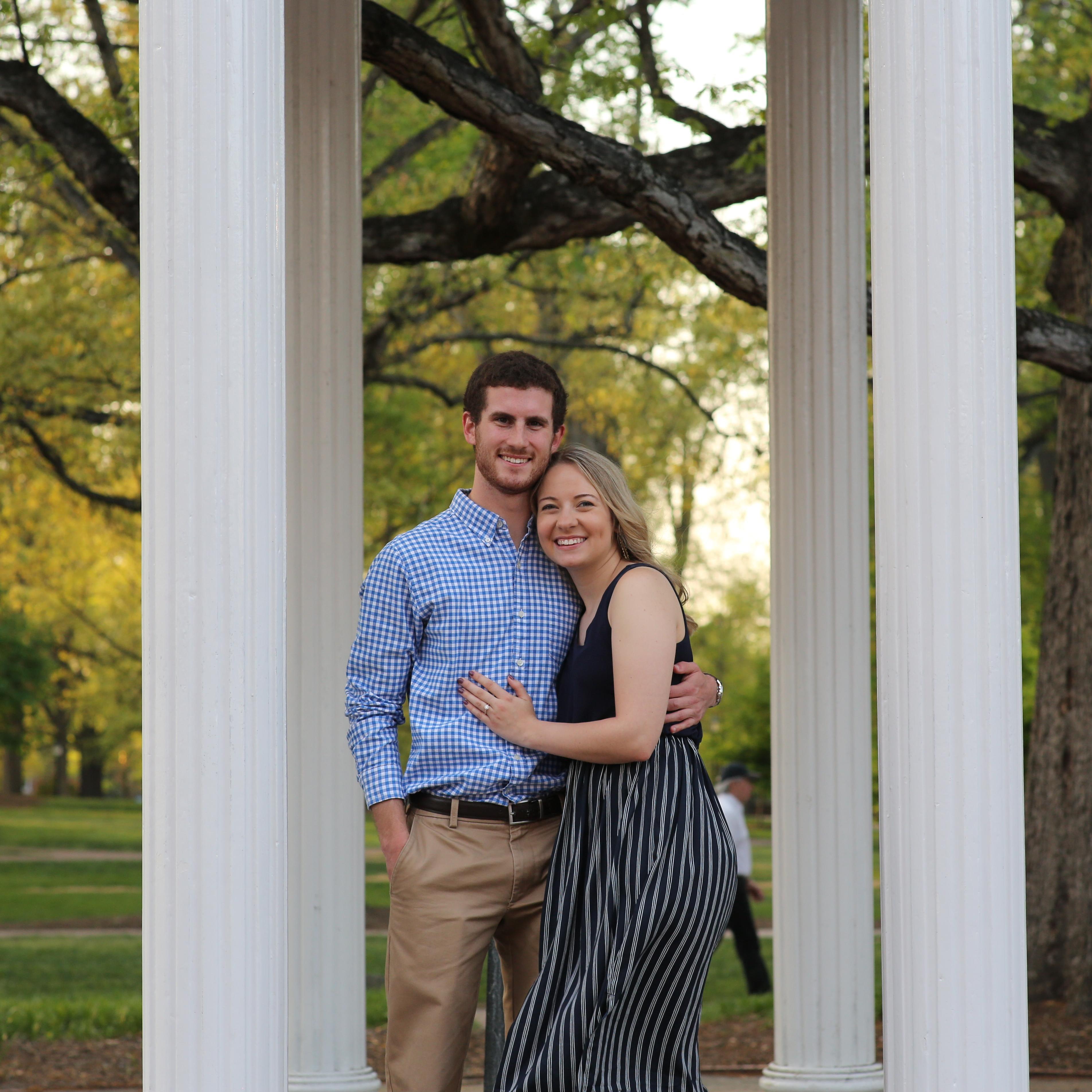 We had to get an obligatory Old Well picture, a staple of our dear alma mater UNC.