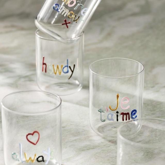 Love Notes Juice Glass