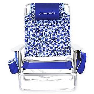 Nautica® 5-Position Beach Chair in Shibori Star