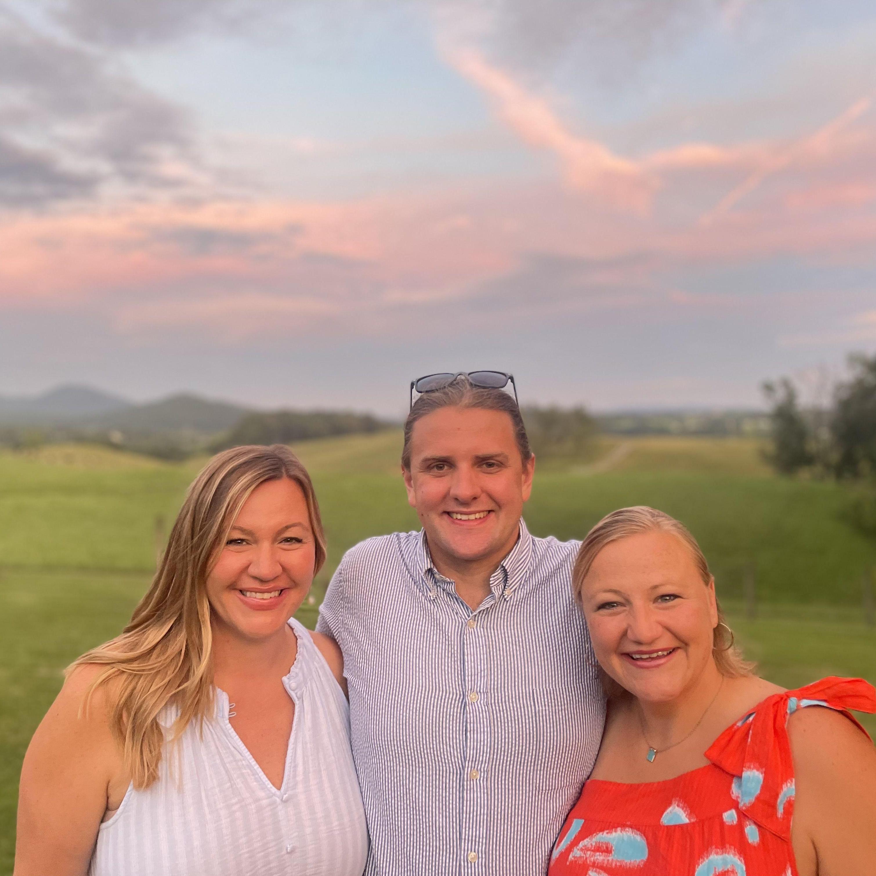 Beautiful scenery at our engagement party