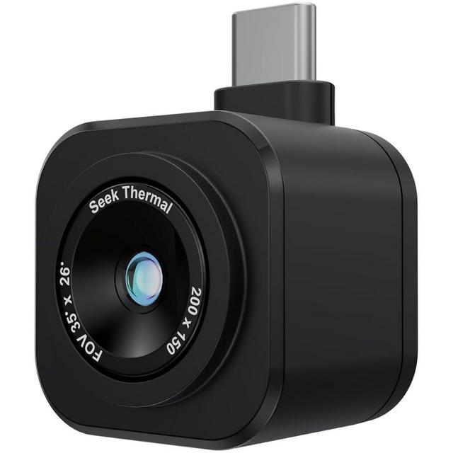 Seek Thermal - Nano 200 Thermal Camera for Android with USB-C Connector, Android Thermal Camera, High Resolution 200 X 150 Thermal Imager, 25hz Imaging Frame Rate, -4°F~626°F Temp Range