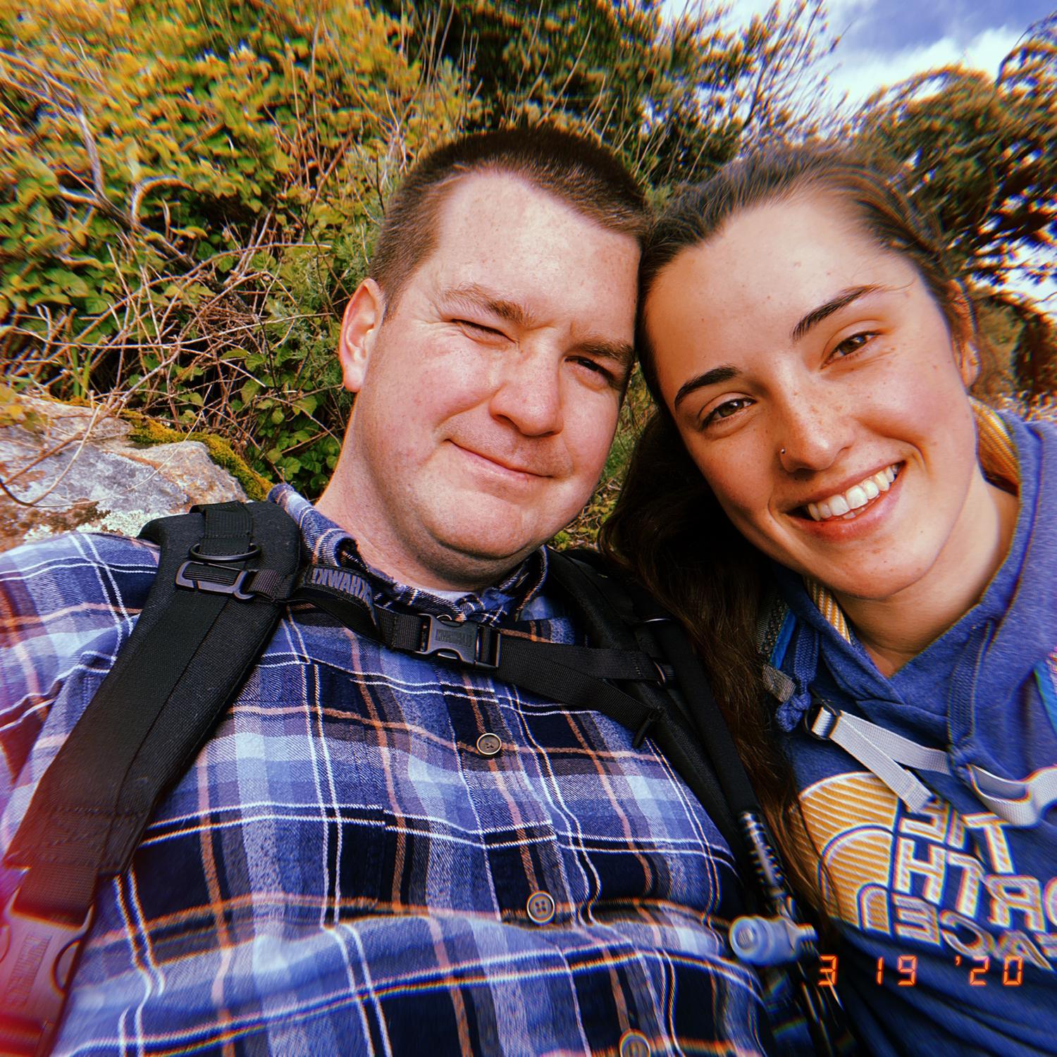 Hiking at the Skyline Ridge open space preserve