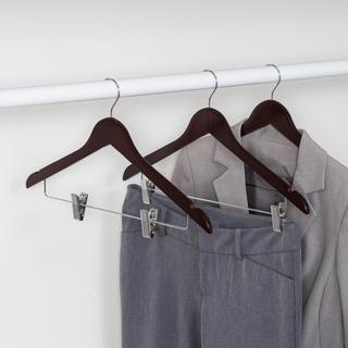 12-Pack Suit Hanger with Clip, Set of 2