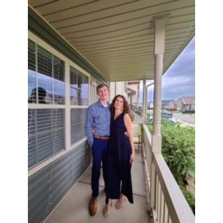 Joseph and I have an amazing friend group who we love dearly. Here we are celebrating the first engagement in our group at our lovely home.