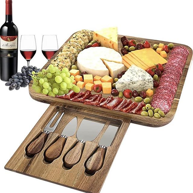 Pak Charcuterie Board, Charcuterie Boards, Charcuterie Board Set, Cheese Board Set, Cheese Boards, Cheese Boards Charcuterie Boards, Cheese Platter, Cheese Board and Knife Set, Acacia Wood Cheese Tray