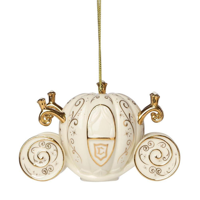 Lenox 887036 Cinderellas Coach Ornament, Christmas, Holiday Decorations