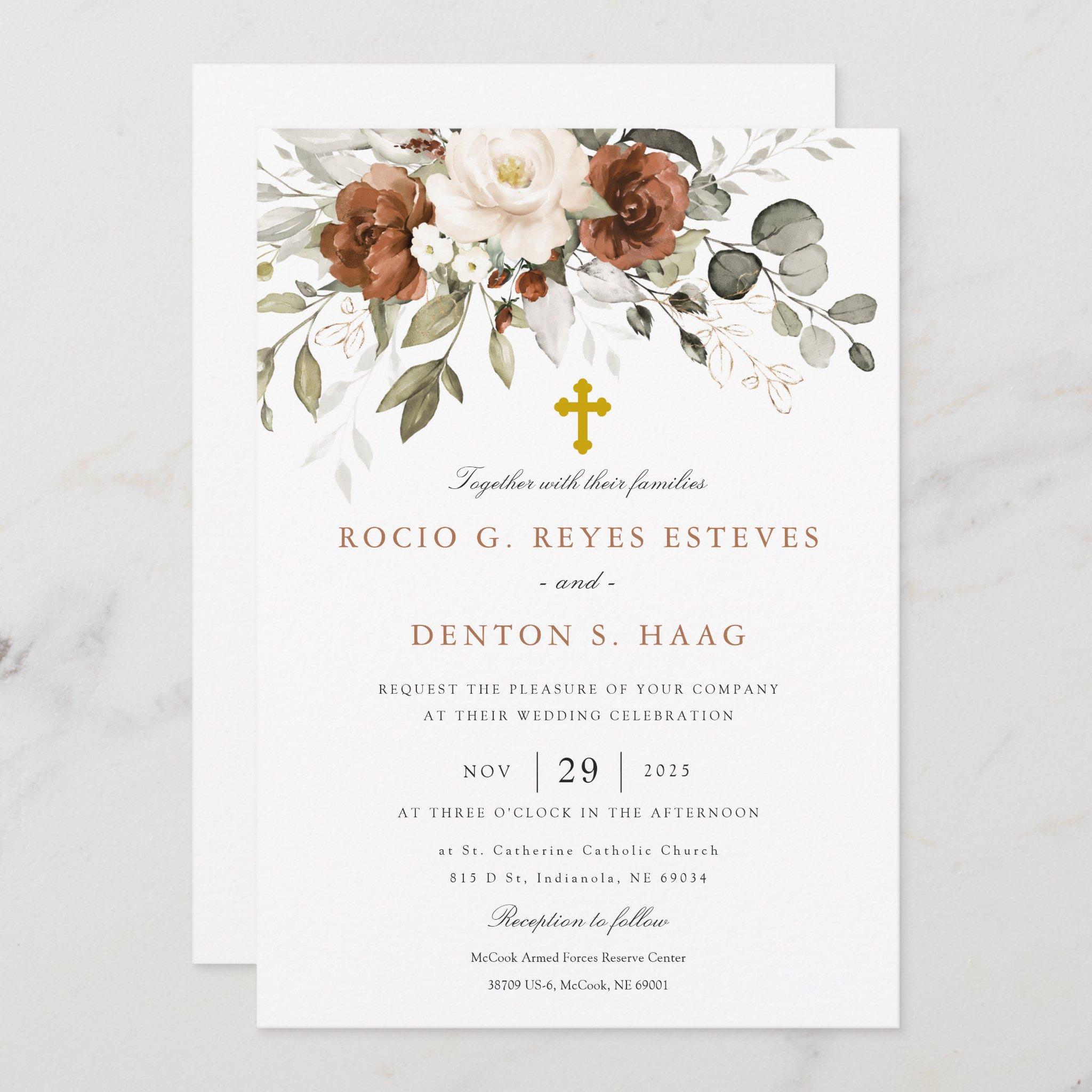 Together with our families, we invite you to join us in celebrating our wedding day and our new life together.