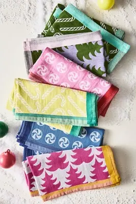 Kringle Jacquard Napkins, Set of 6