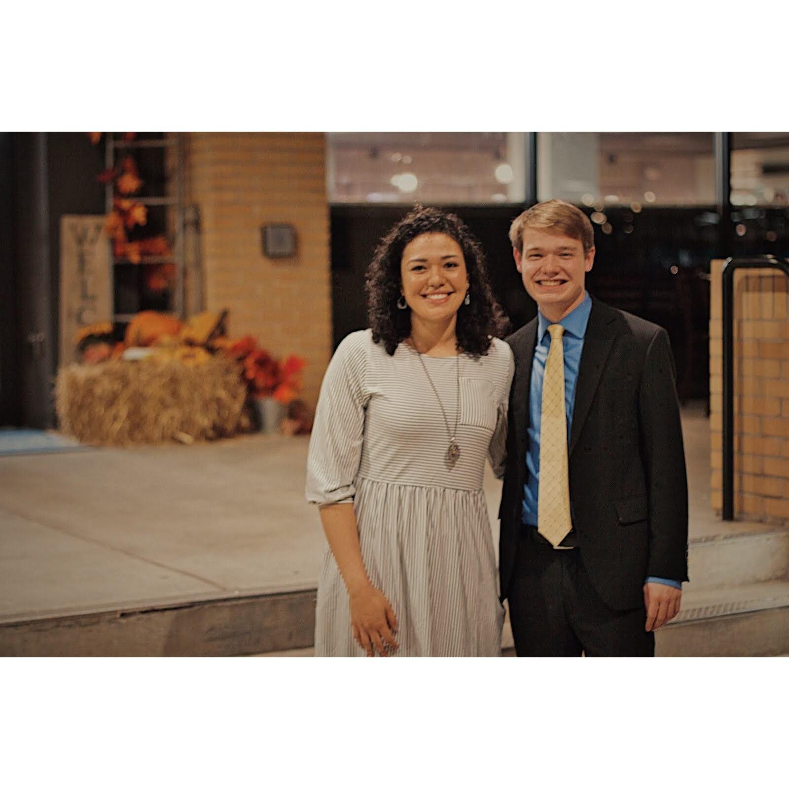 Our second Artist Series, where he said I looked beautiful for the first time…
