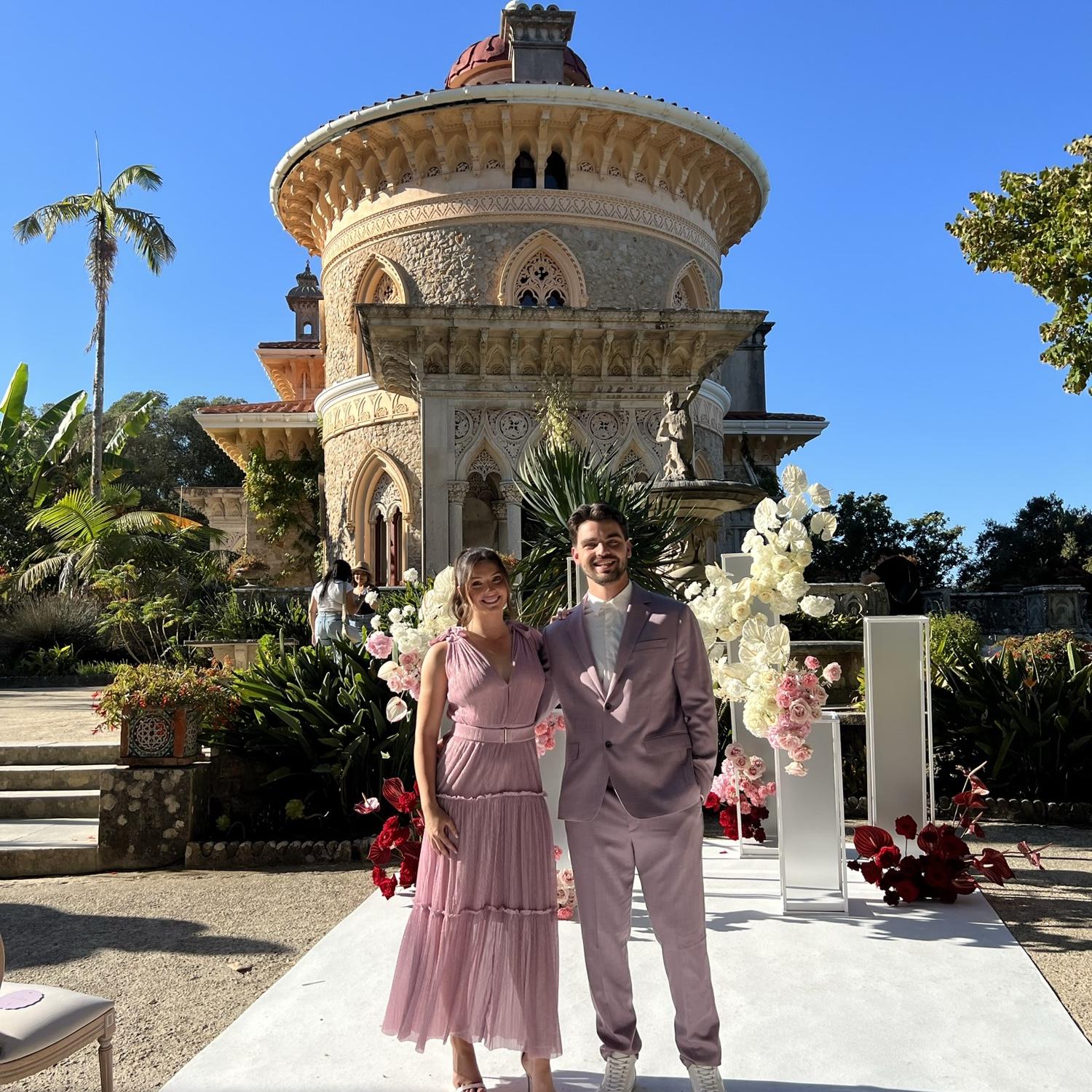 Hailey & Alex's wedding in Sintra, Portugal