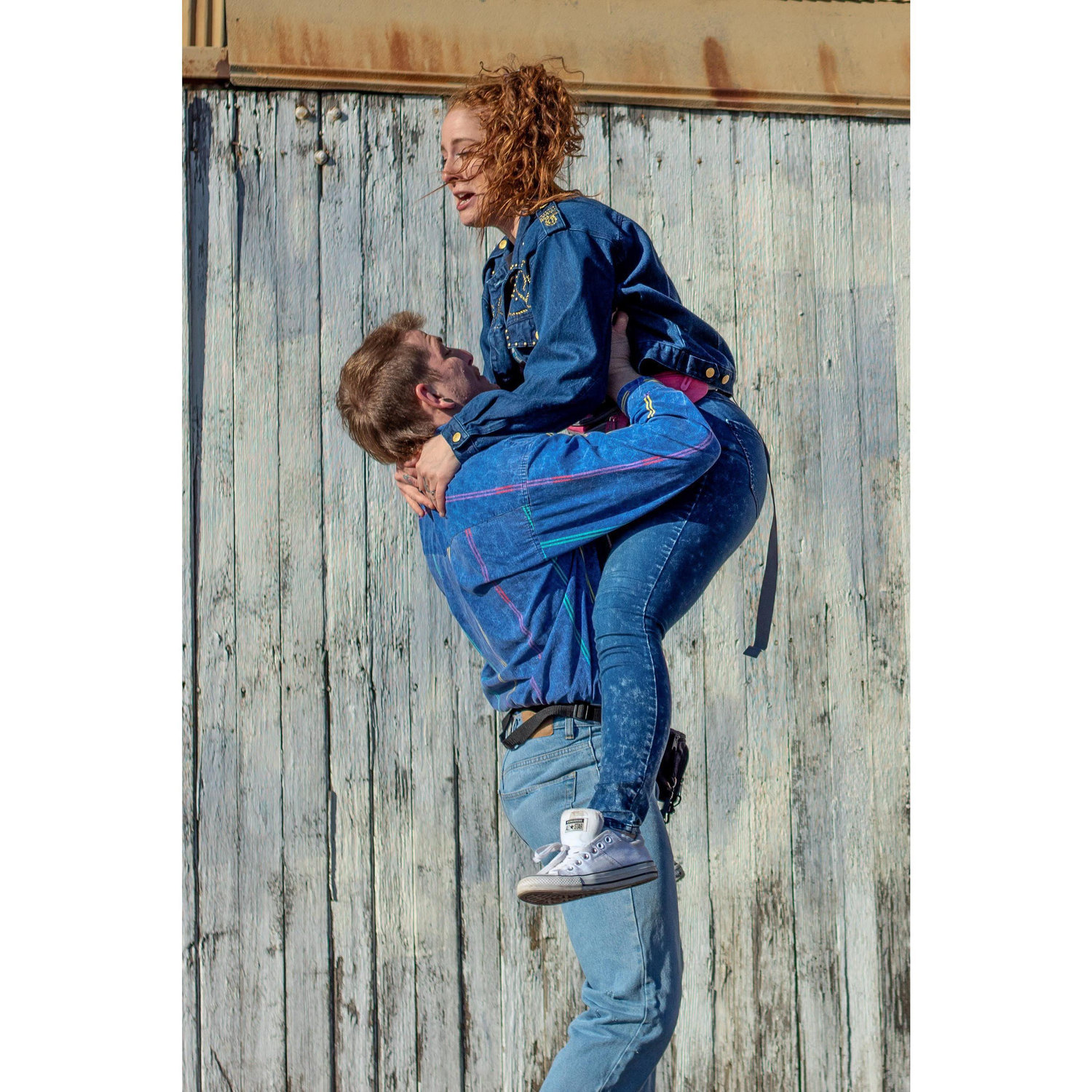 Trying to lift me dirty dancing style doesn't go so well