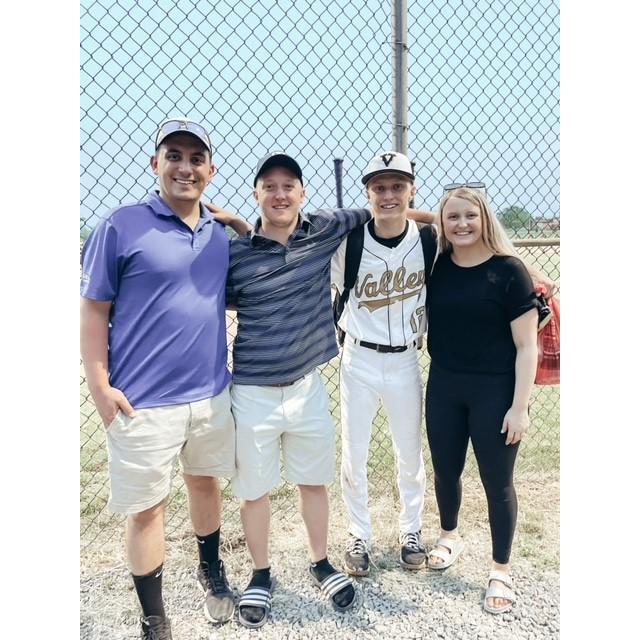 SO MUCH TIME spent cheering on Noah and Ben at the ball fields.