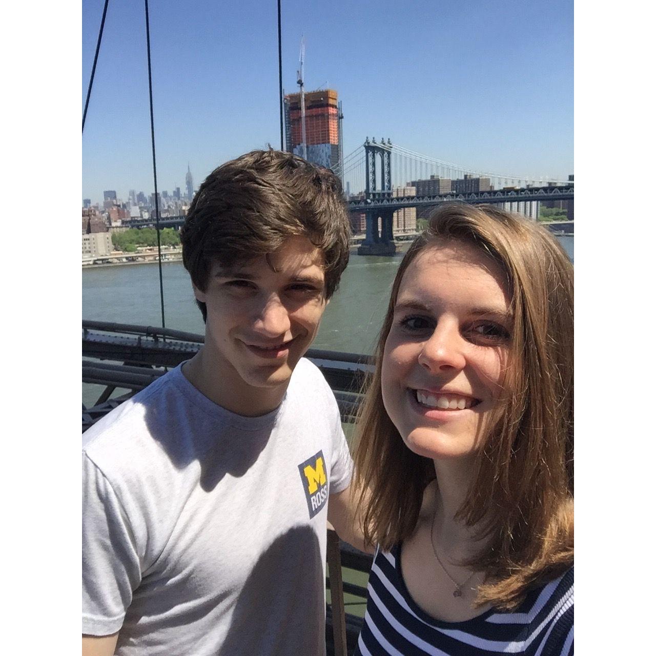 Jared's first time visiting NYC!

New York, NY - 2017