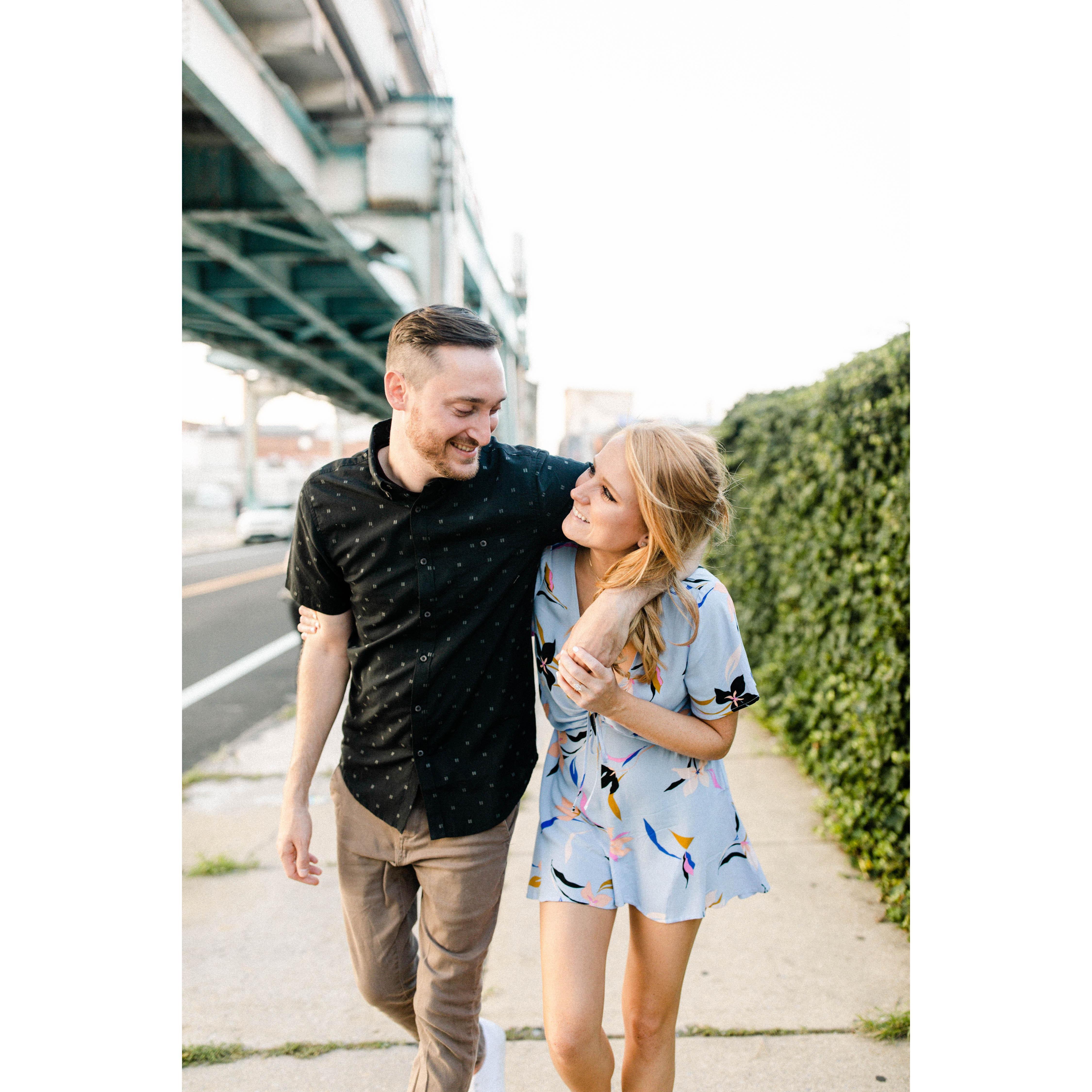 Fishtown Engagement Pictures 8/18/20