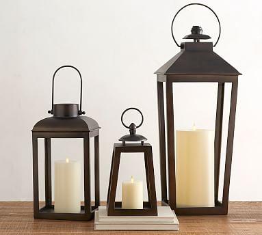 Smith Eclectic Lantern - Bronze