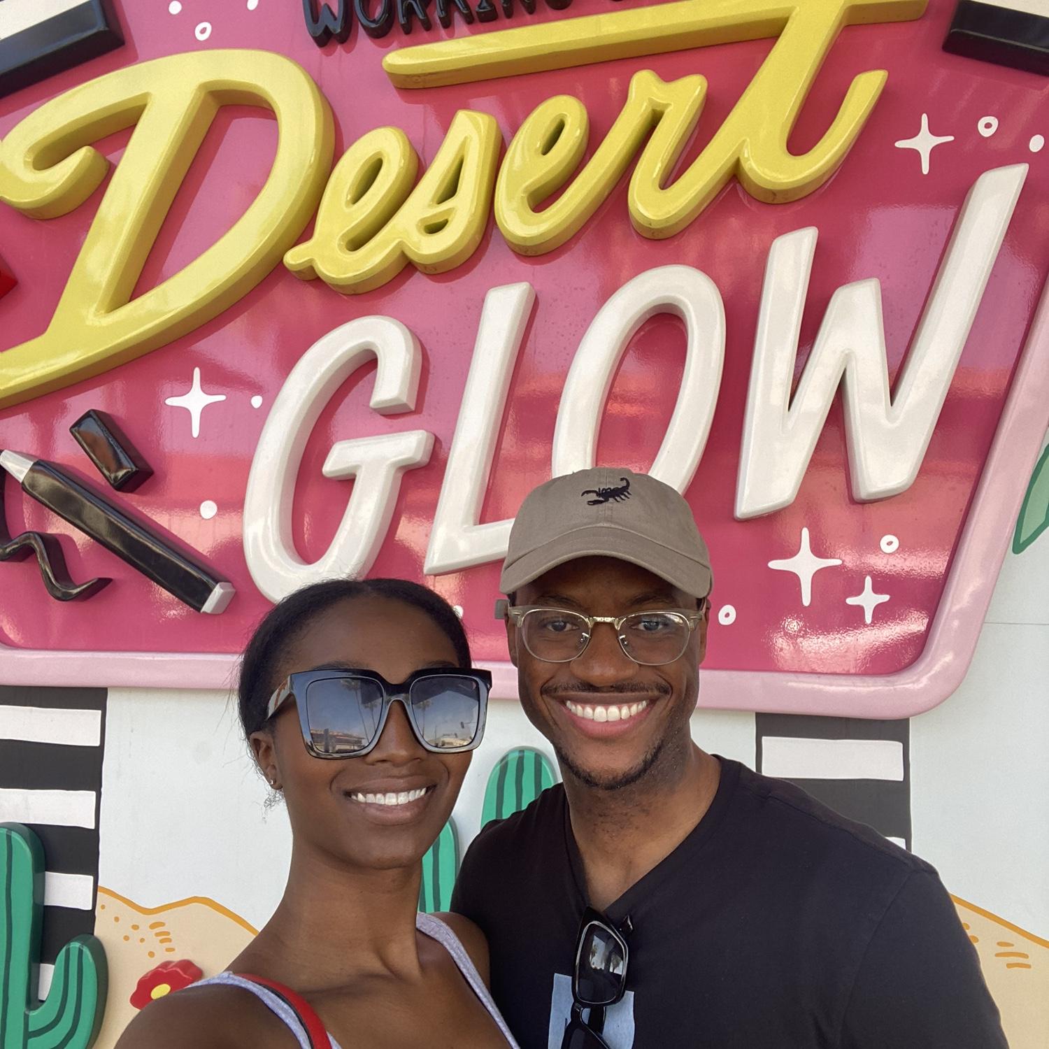 Our first trip together — Palm Springs 2022.