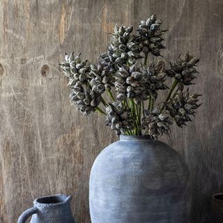Artificial Heirloom Thistle Stem, Set of 3