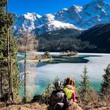 1. Caminata por Eibsee/ kleine Wanderung