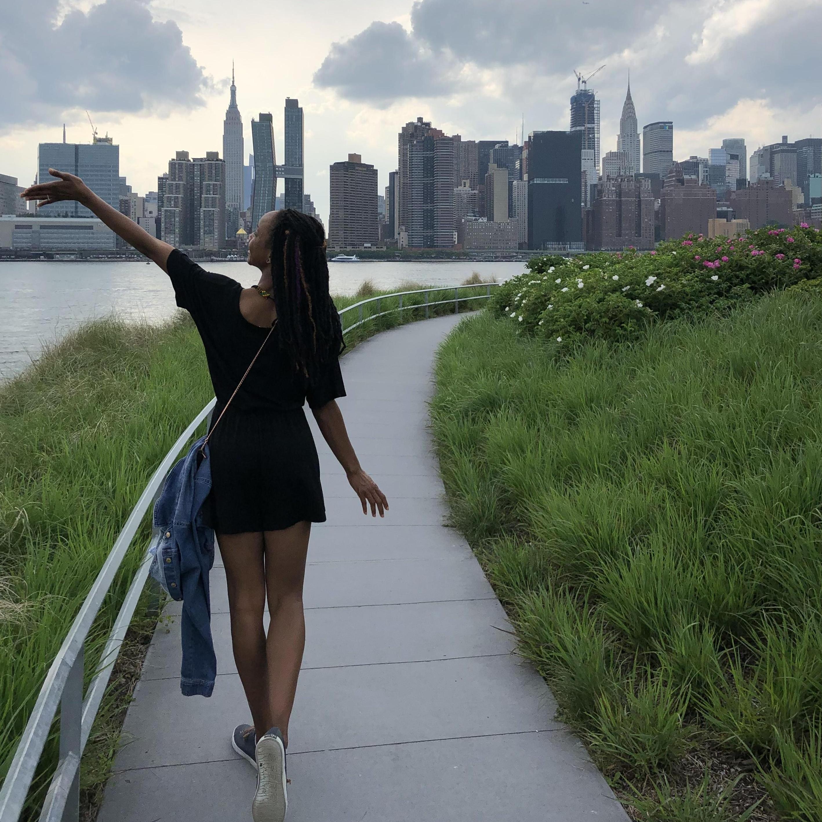 The world is my oyster!