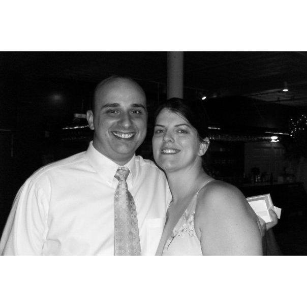 at Amy and Matt's wedding