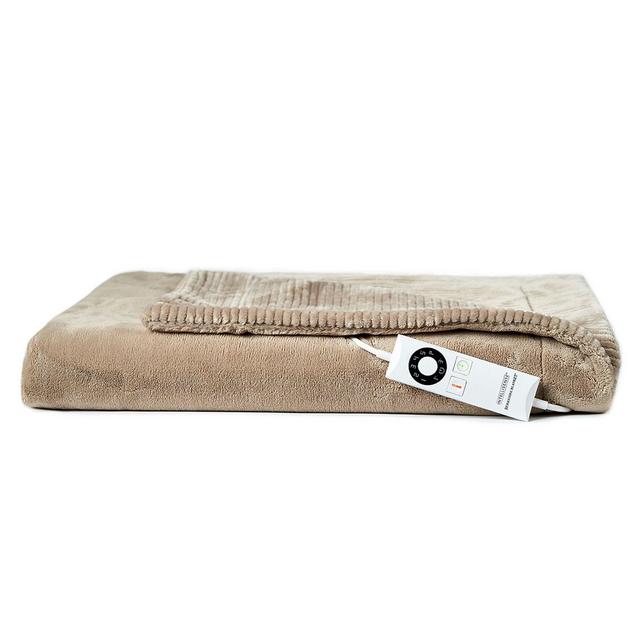 Berkshire Blanket® Intellisense™ Electric Throw Blanket in Doe