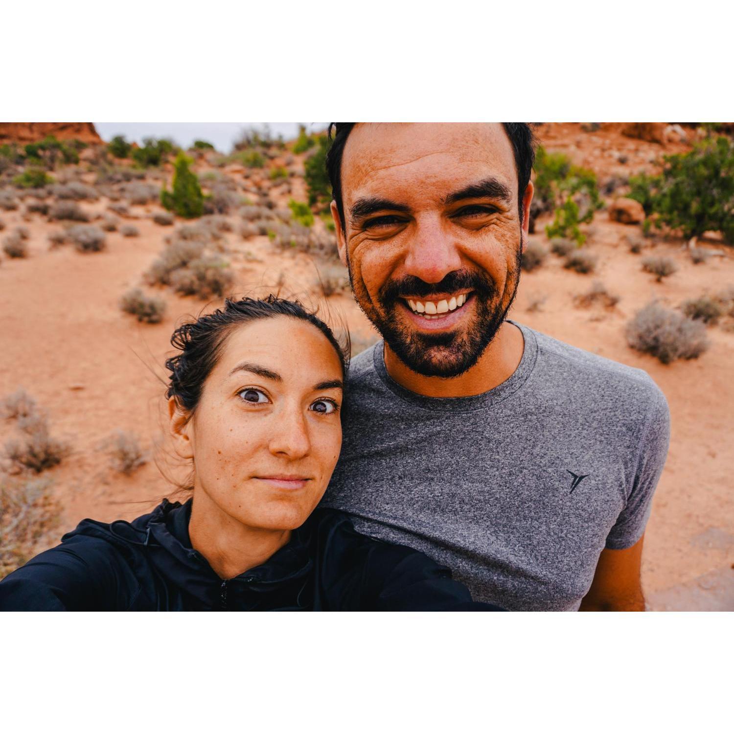 Last National Park stop: Arches. It was real windy.