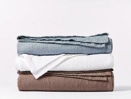 Avila Organic Matelasse Blanket