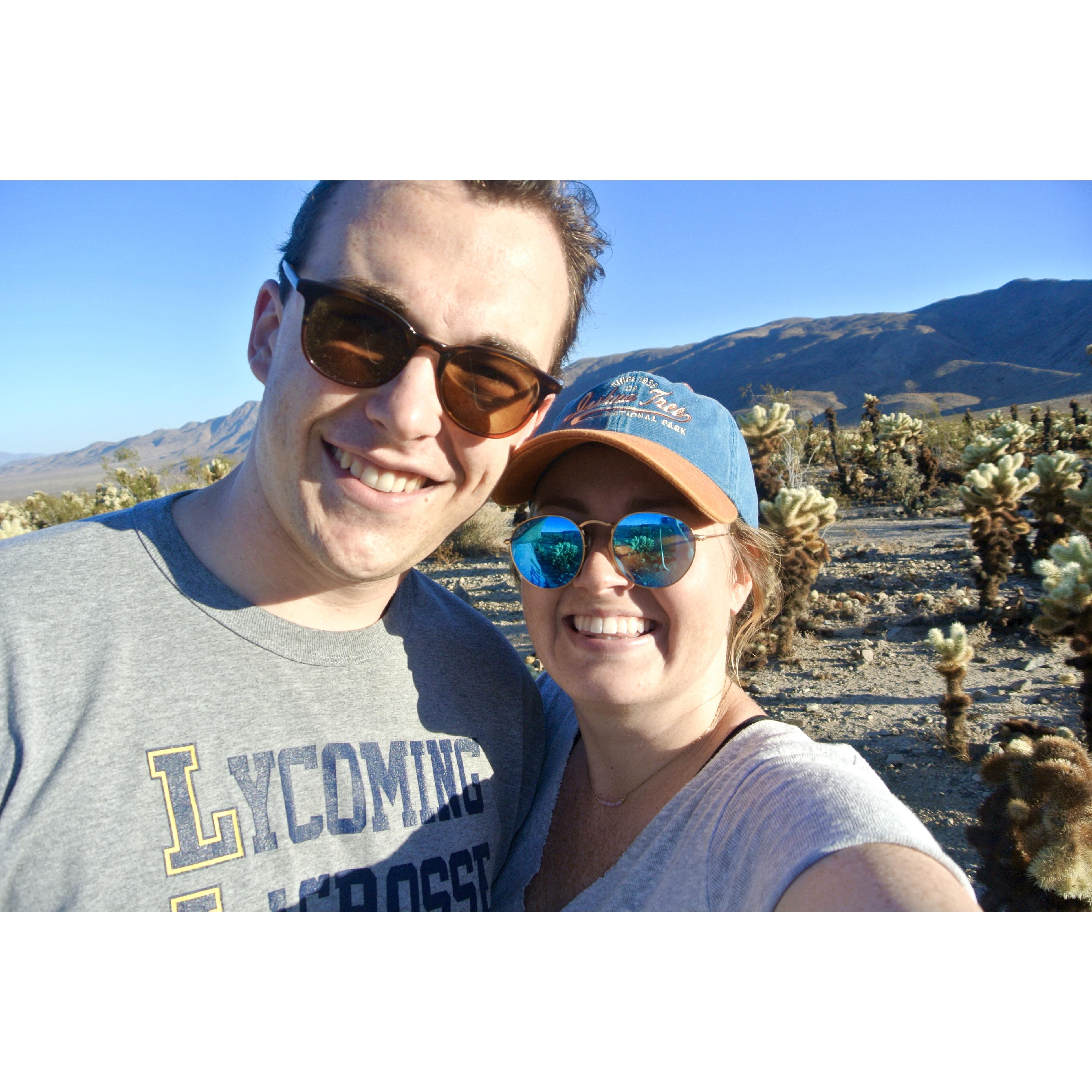 On a trip to Joshua Tree, not sure but maybe 2018?