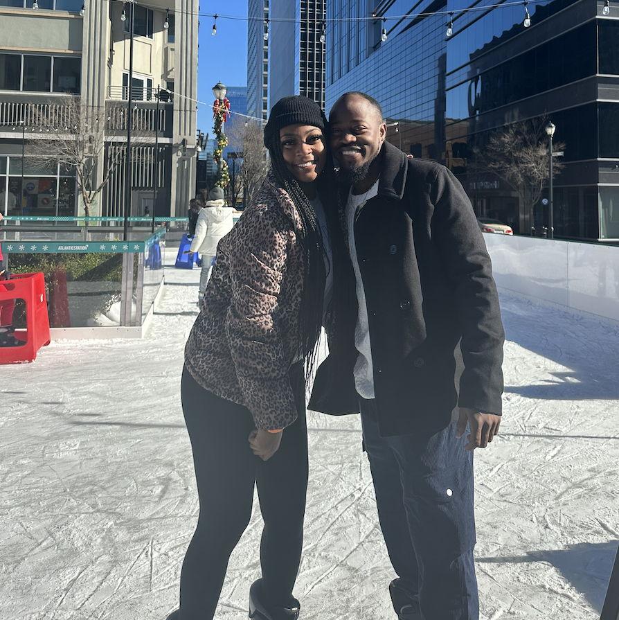Iceskating together