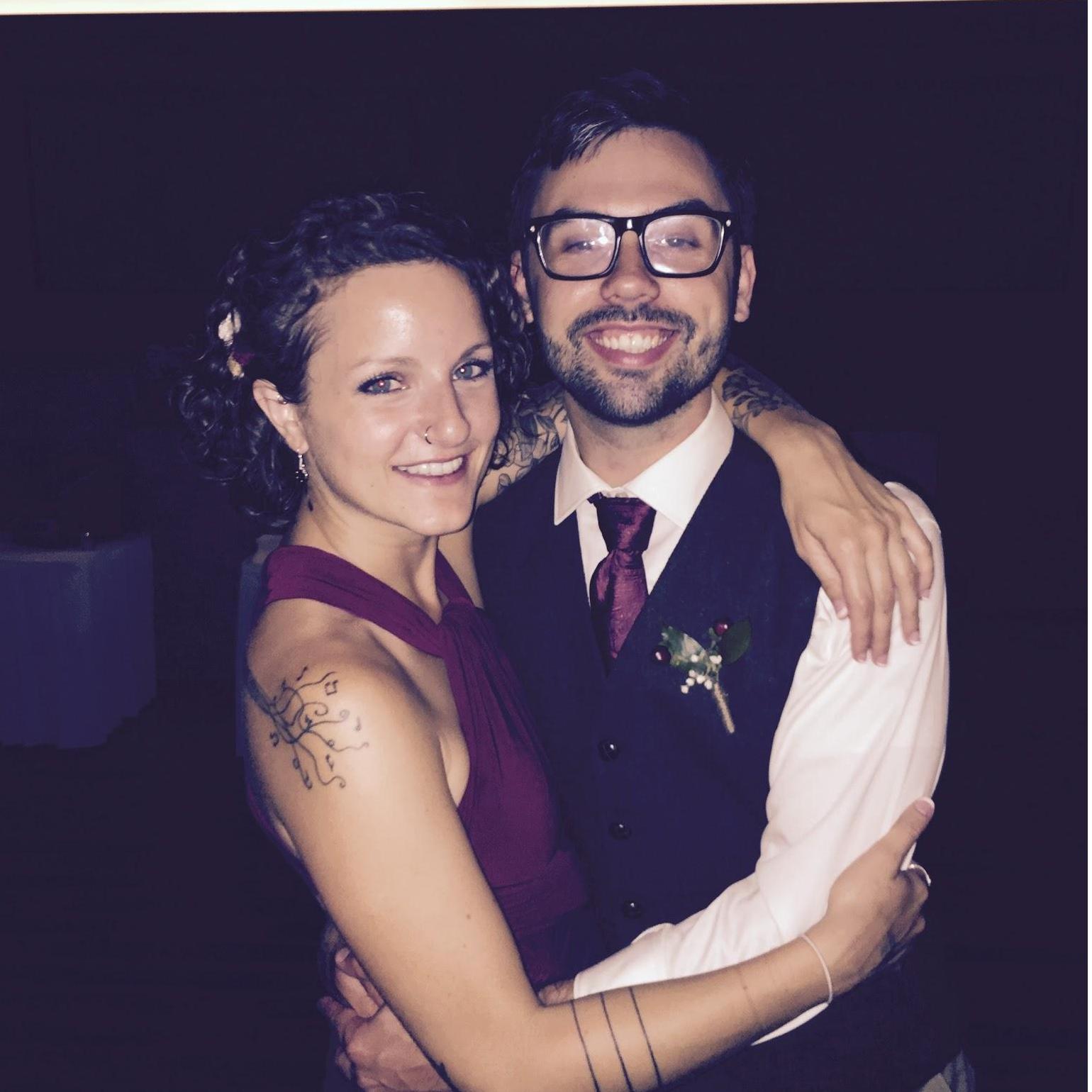 Celebrating our dear friends, Laura and AV, as they tie knot!
