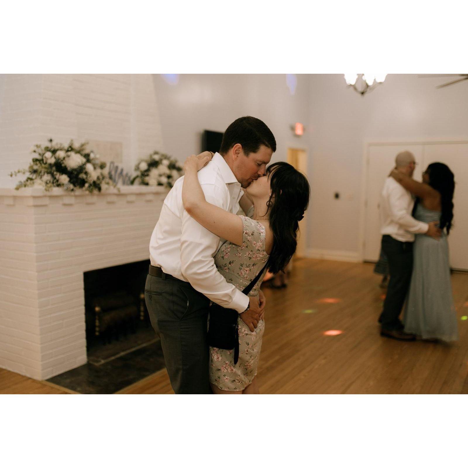From the dance floor then to our own forever now. 💃🕺❤️ Excited to dance through life together!