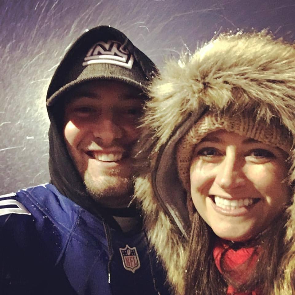 12/1/2016 - First NFL Outing &...First Snow! (MetLife Stadium, NJ)