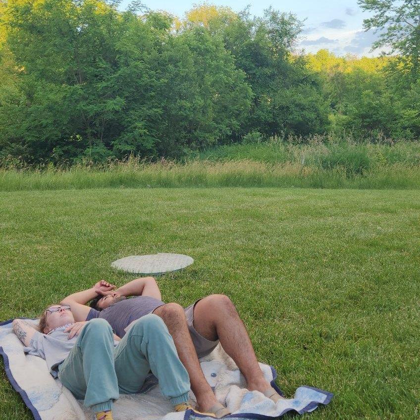 cloud watching and chill