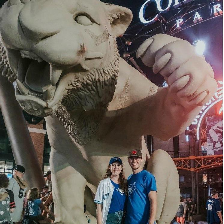 Toronto Blue Jays @ Detroit Tigers, July 2019.