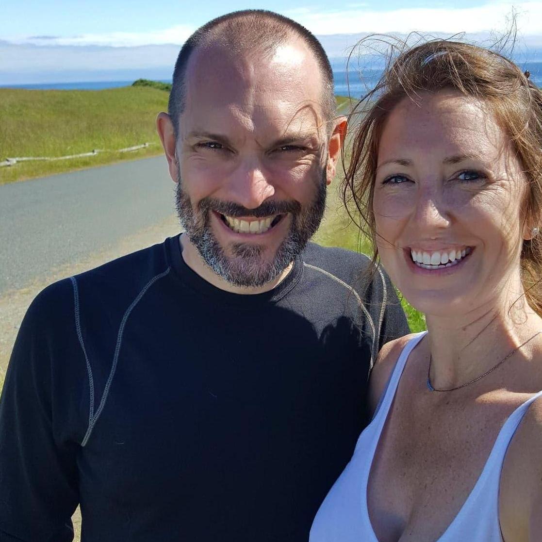 A happy couple on stop #1 of our Elopement tour