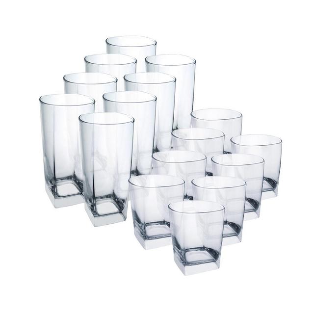 Sterling Tumblers 16 Piece Glassware Set
