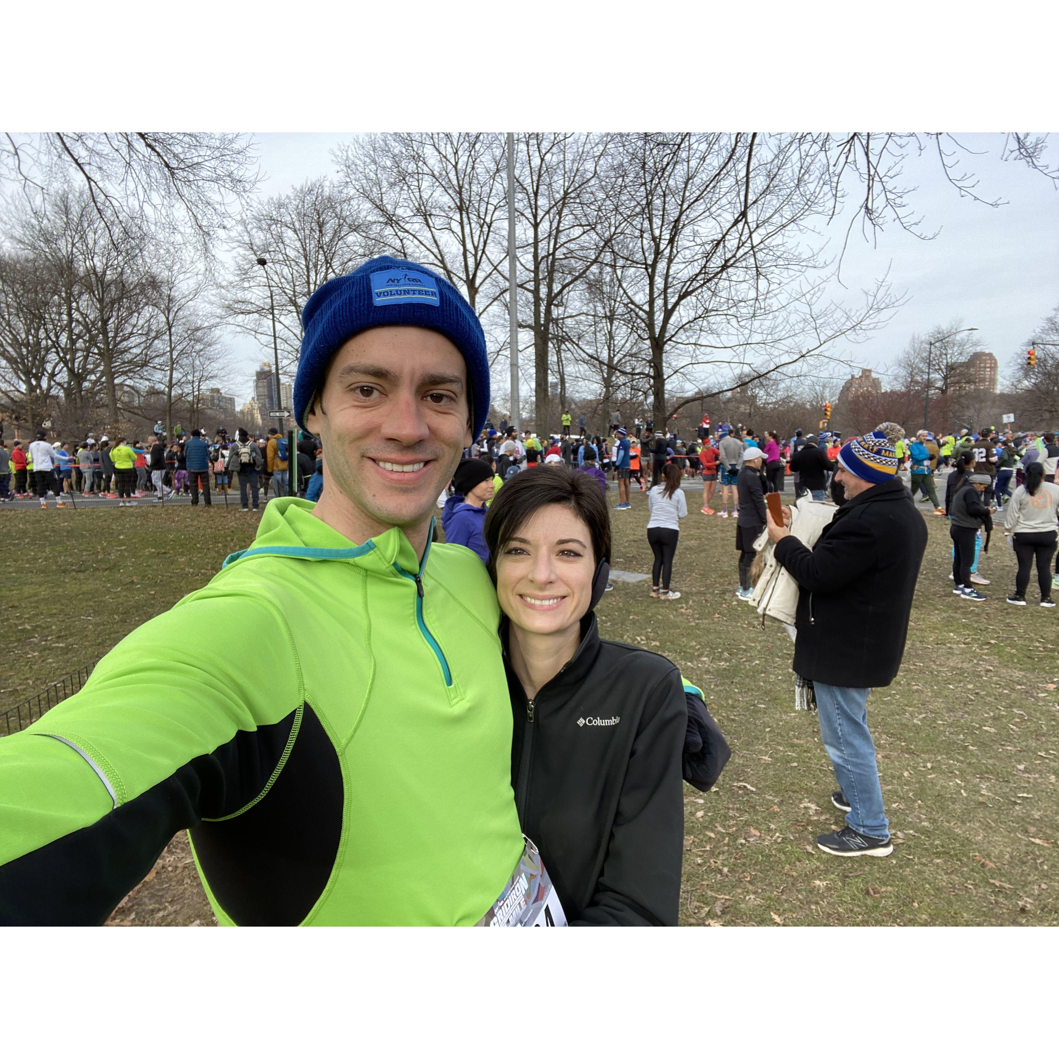 NYRR Gridiron 4-Mile Race.