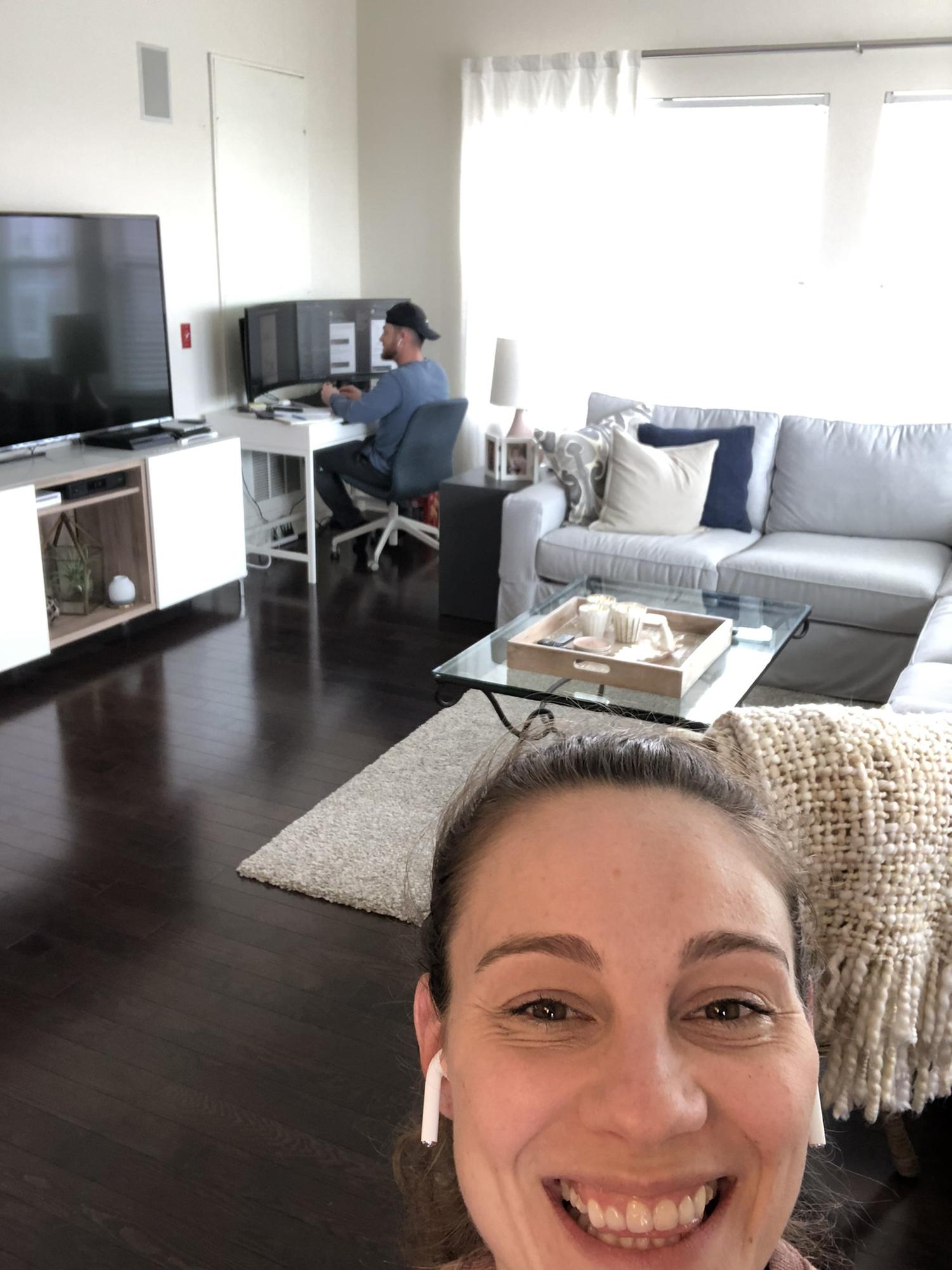 Working from home - apartment life..