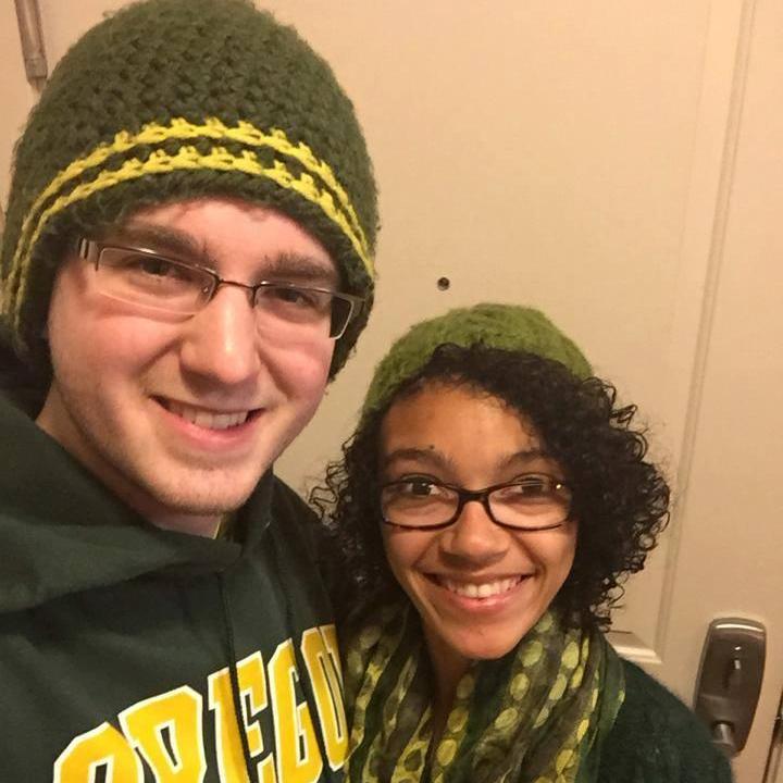 Headed to Oregon playing the Washington Huskies! Guess who we rooted for :)