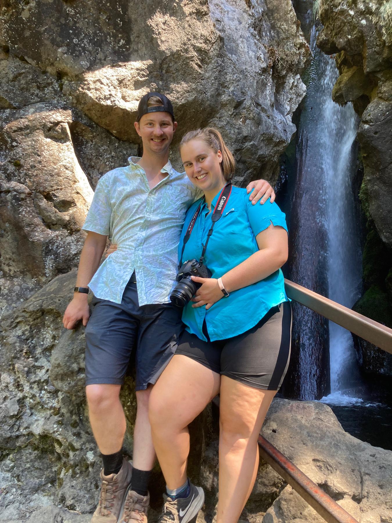 Hiking Hamilton Mountain.