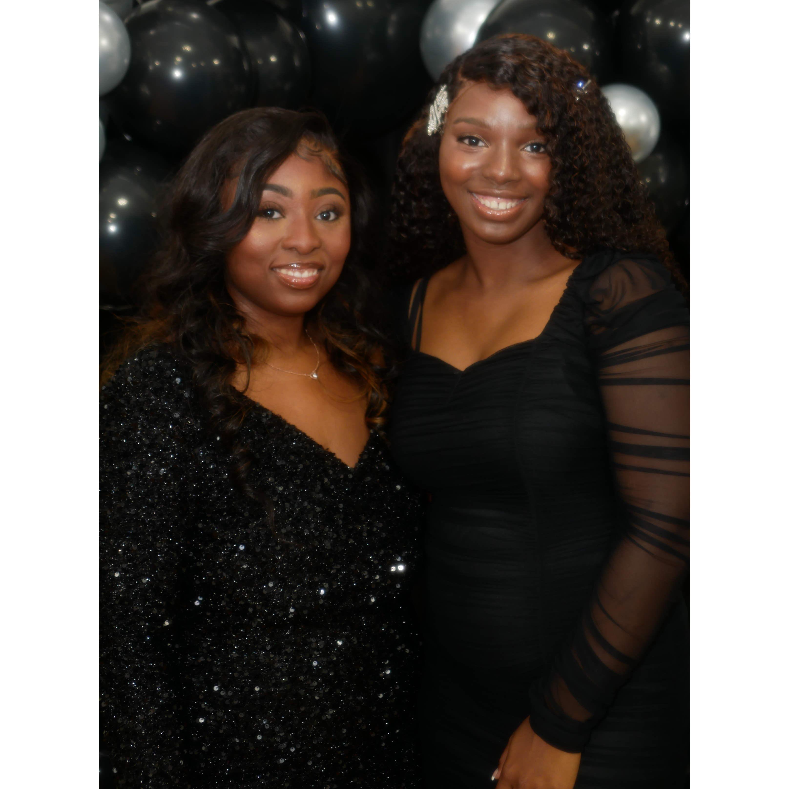 Our Engagement Party 07/03/2022: Bride and maid of honor Myia!