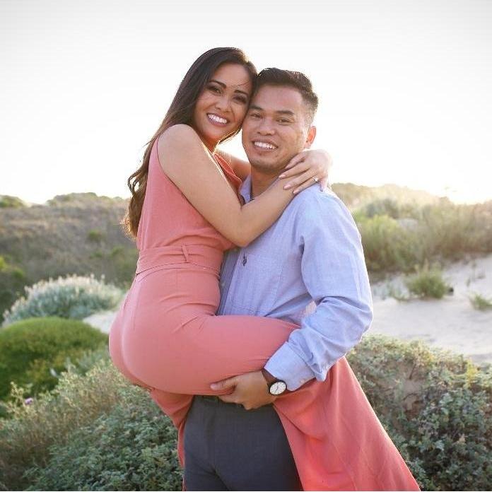 Engagement photos part 2 at Pismo Beach sand dunes - by David's cousin Mike