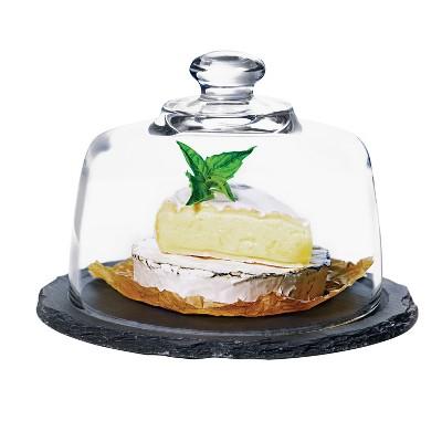 Anchor Hocking Slate Serving Platter - Black