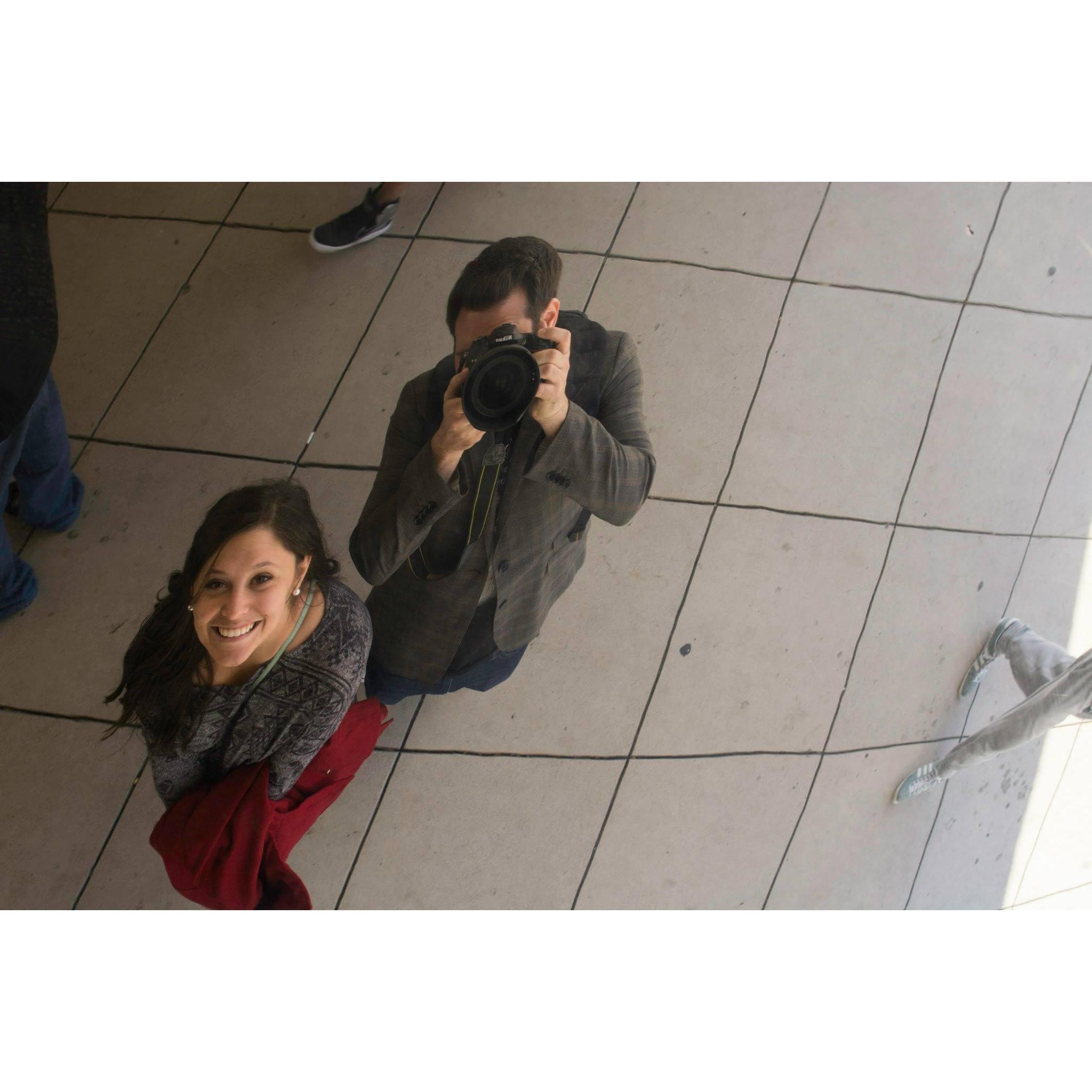 when someone is an amazing photographer, (not sami), you have to get pictures together through reflections!