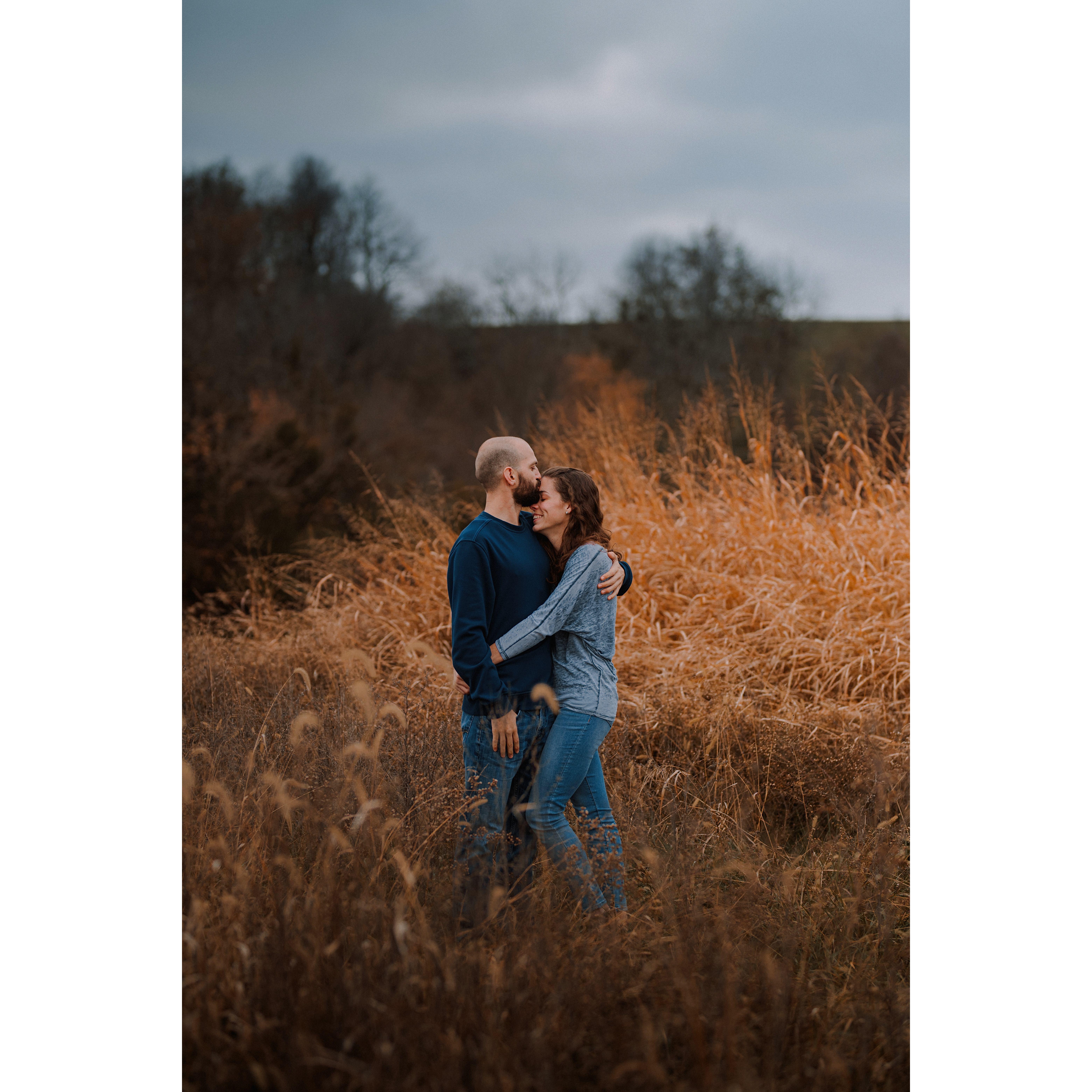 We had our engagement photos done by Ariana Jordan Photography, and she is doing our wedding photos as well. We are so thrilled with how they turned out!