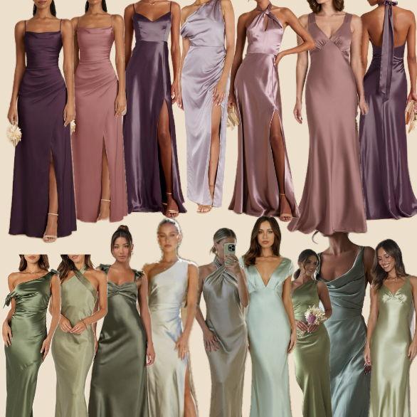 Mauve and Sage are the main colors we will be implementing into our wedding color scheme. Along with Rust, Olive, & Espresso Brown.