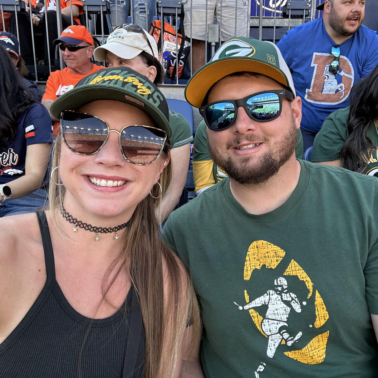Packers vs Broncos, Mile High Stadium, CO