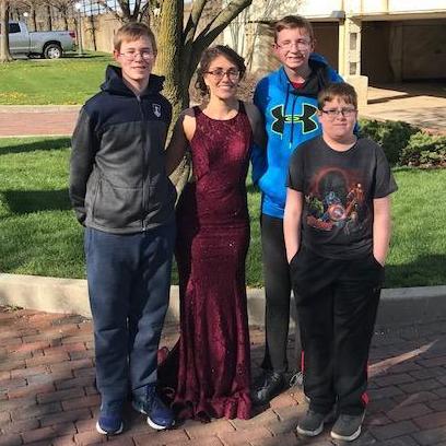 The kids, Prom Junior year 2018